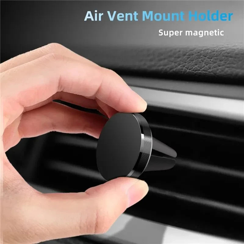 Magnetic Car Phone Holder Mount Air Vent Smartphone Mobile Stand