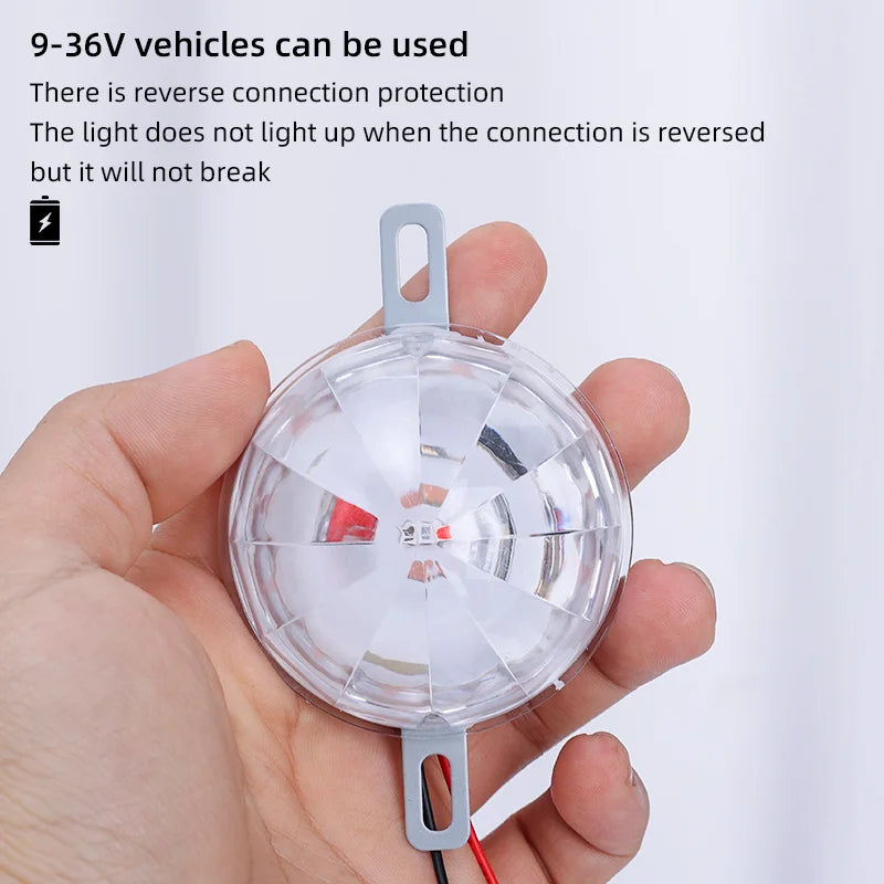 Automobile Anti Fog Lamp Rear Collision Prevention Car Chassis Lamp