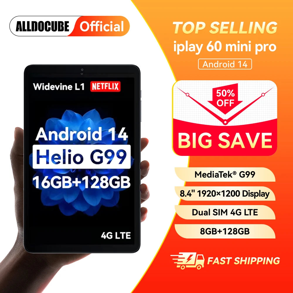 Alldocube iplay 60 mini pro 8.4inch Tablet Pocket Mighty Player