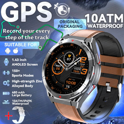 2025 New for HUAWEI Original Premium GPS SmartWatch Ultra HD AMOLED