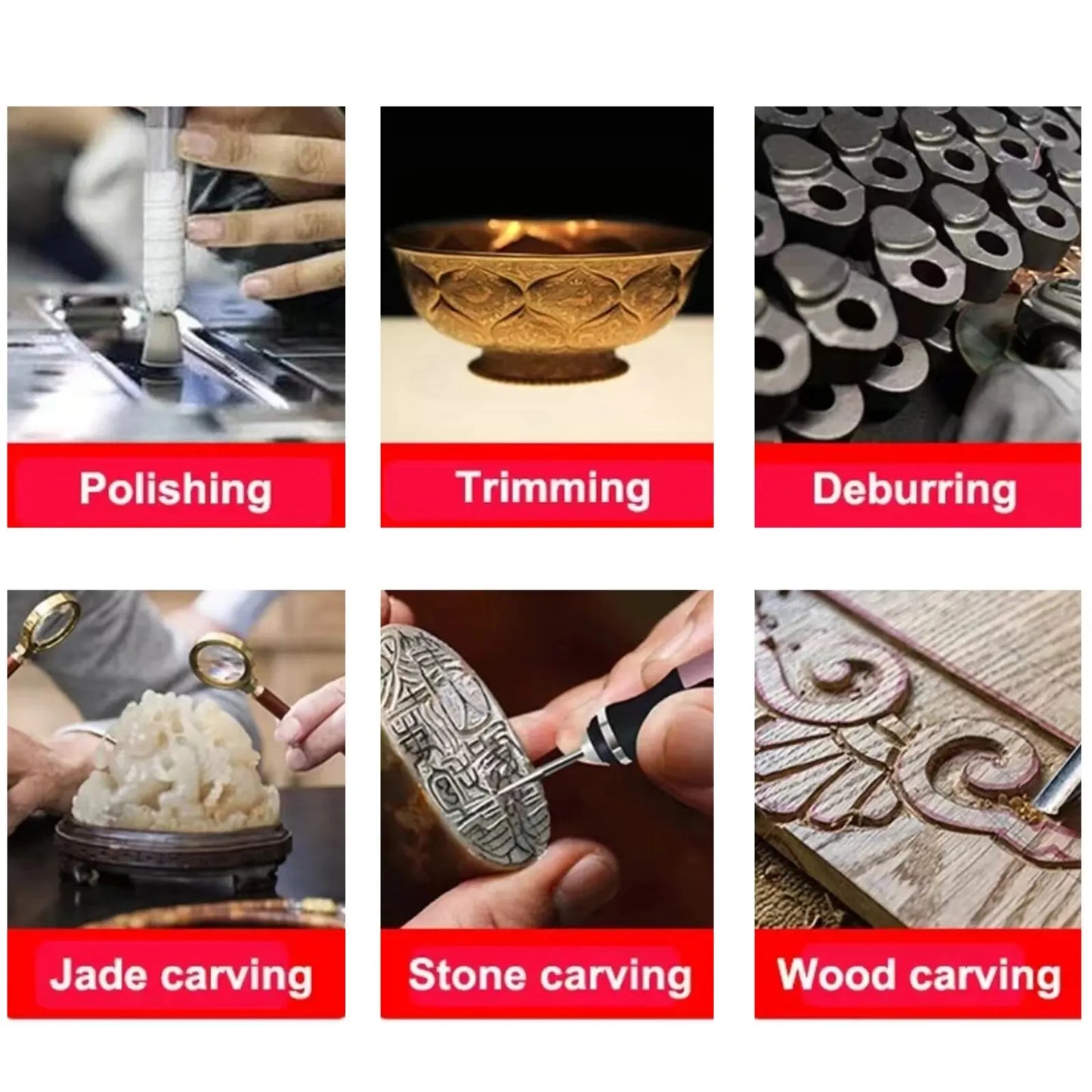 USB Cordless Rotary Tool Kit Woodworking Engraving Pen DIY For Jewelry