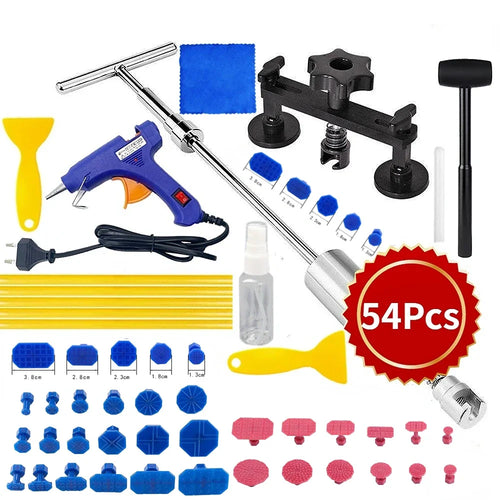 Auto Paintless Dent Repair Tools EU Plug Glue Gun Car Dent Repair Kit