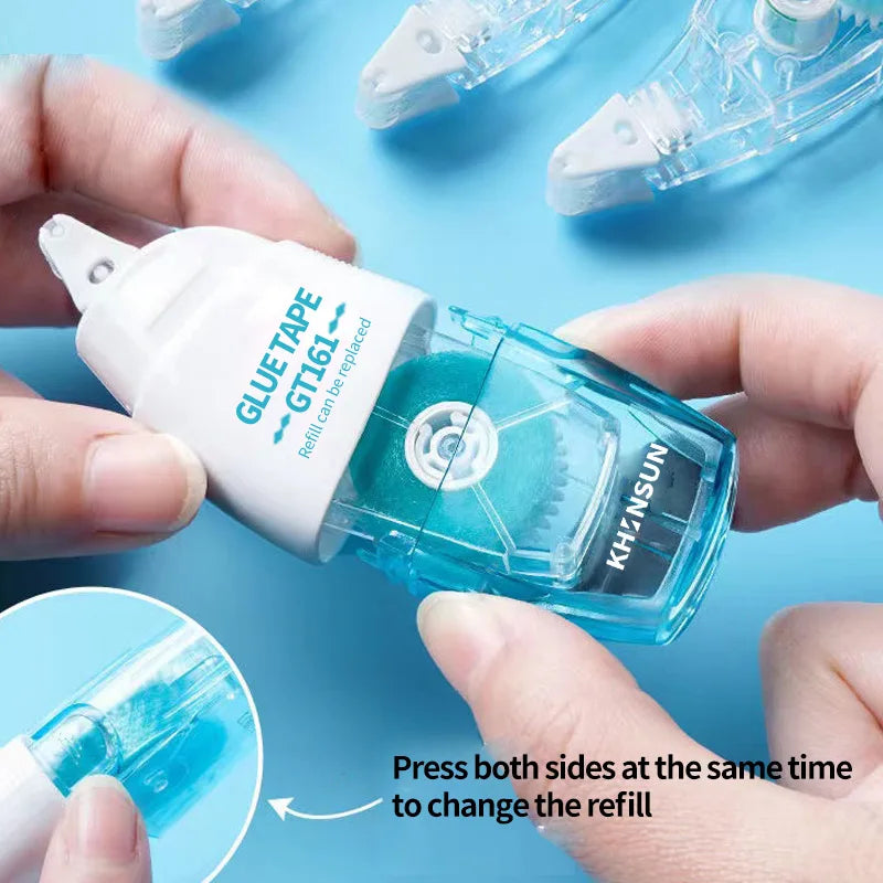 Double Sided Adhesive Tape Roller Glue Tape 6mm*8m with Refill Glue