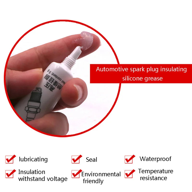 Automobile Spark Plug Insulating Grease High Voltage Electrical