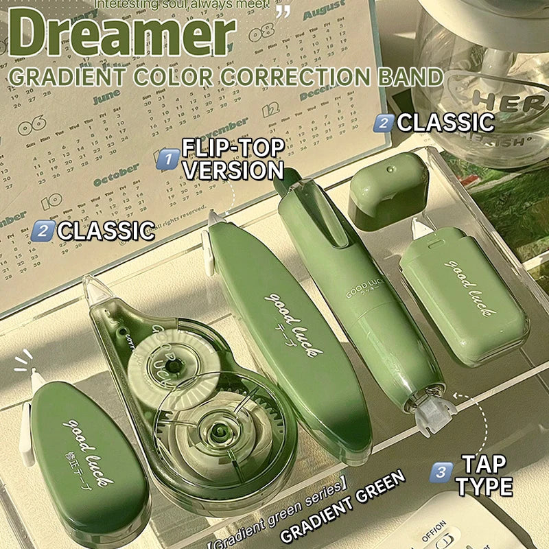 5Pcs Correction Tape Creative Correction Belt White Out Cute