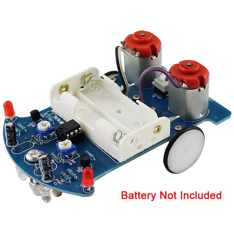 D2-5 DIY Kit Intelligent Tracking Line Car Suite DC Motor Electronic
