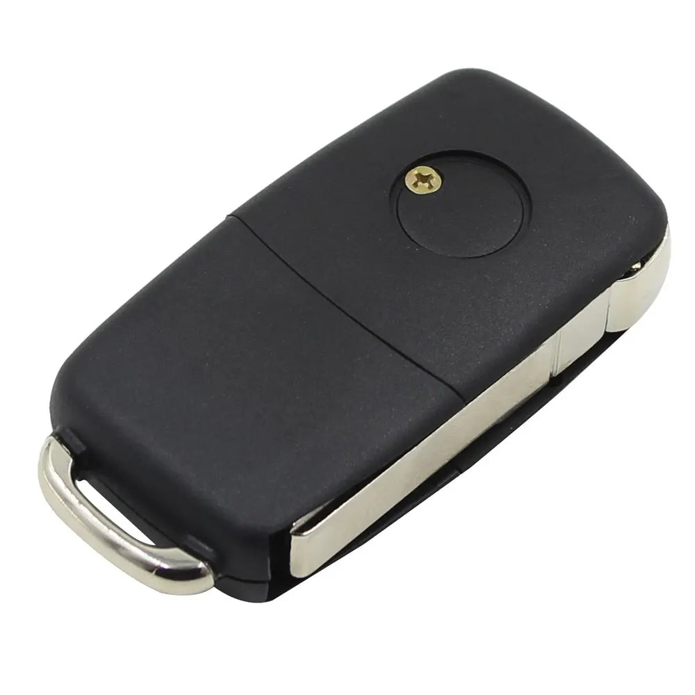 Modified 3 Buttons Remote Flip Folding Car Key Shell Case For VW Golf