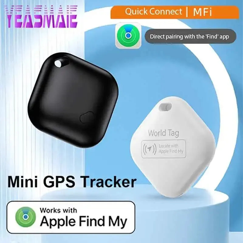 Smart Bluetooth GPS Tracker Work with Apple Find My APP ITag Anti Lost