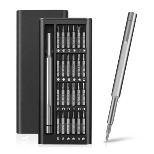 Magnetic Precision Screwdriver Set, 25 In 1 With 24 Piece Mini Pocket