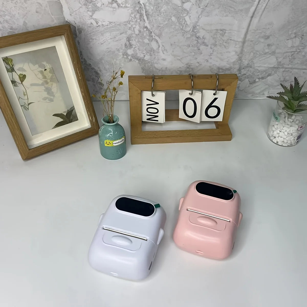 Mini Portable Wireless Label Printer - Wireless Function, Thermal