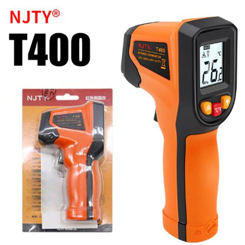 NJTY T400 T400A T600 T600A Digital Infrared Thermometer Laser