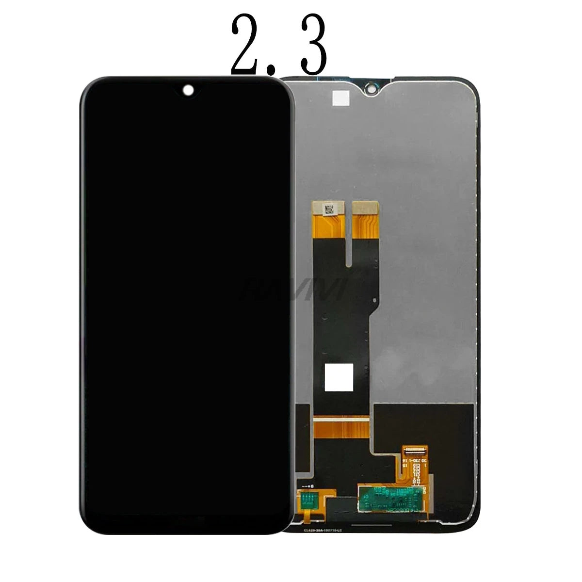 6.2" 2.3 LCD For Nokia 2.3 LCD Display Touch Screen Digitizer Assembly
