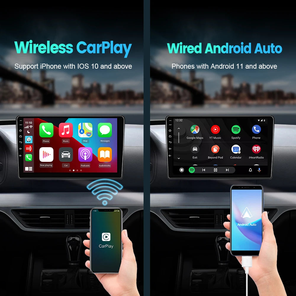 CarlinKit Wred & Wireless Android Auto & CarPlay Dongle Car USB