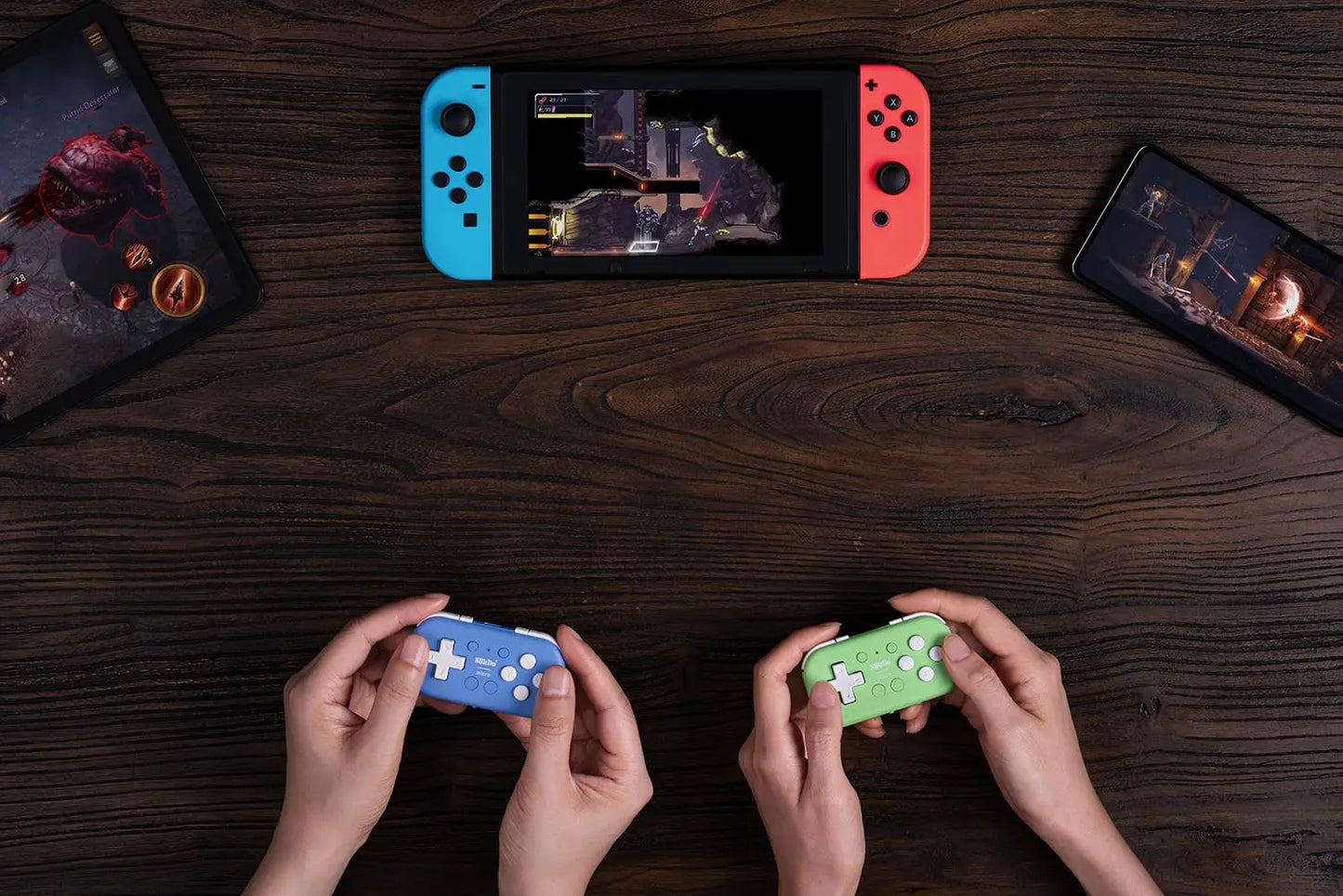 8Bitdo Micro Bluetooth Gamepad Pocket-sized Mini Game Controller for