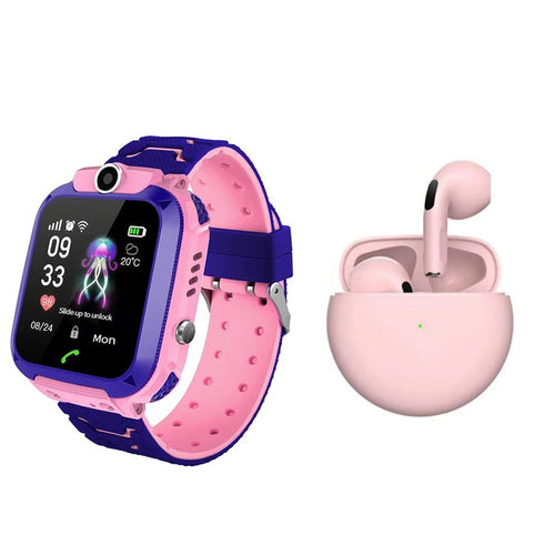 Kids 4G Smart Watch SOS GPS Location Sim Card Call Child SmartWatch