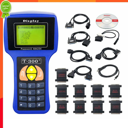 Professional T300 Key Programmer V21.9 English / Spanish T 300 Car Key