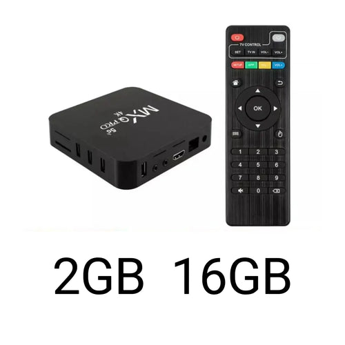 2025 MXQ PRO Smart TV Box Android 12 IK316 Family H.265 4K HD 2.4/5G