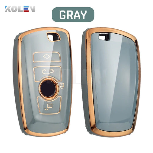 Fashion TPU Car Remote Key Case Cover Shell For BMW 1 3 5 7 Series X1