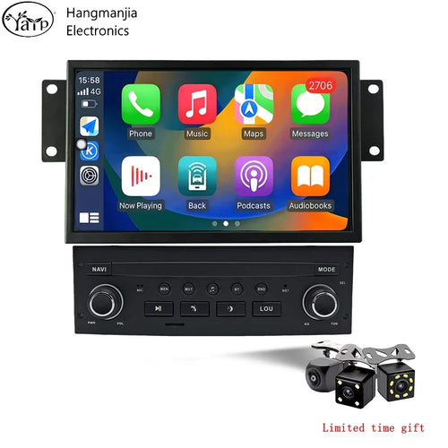 hangmanjia Auto Radio GPS Navigation For Citroen C3 DS3 C5 2009-2017