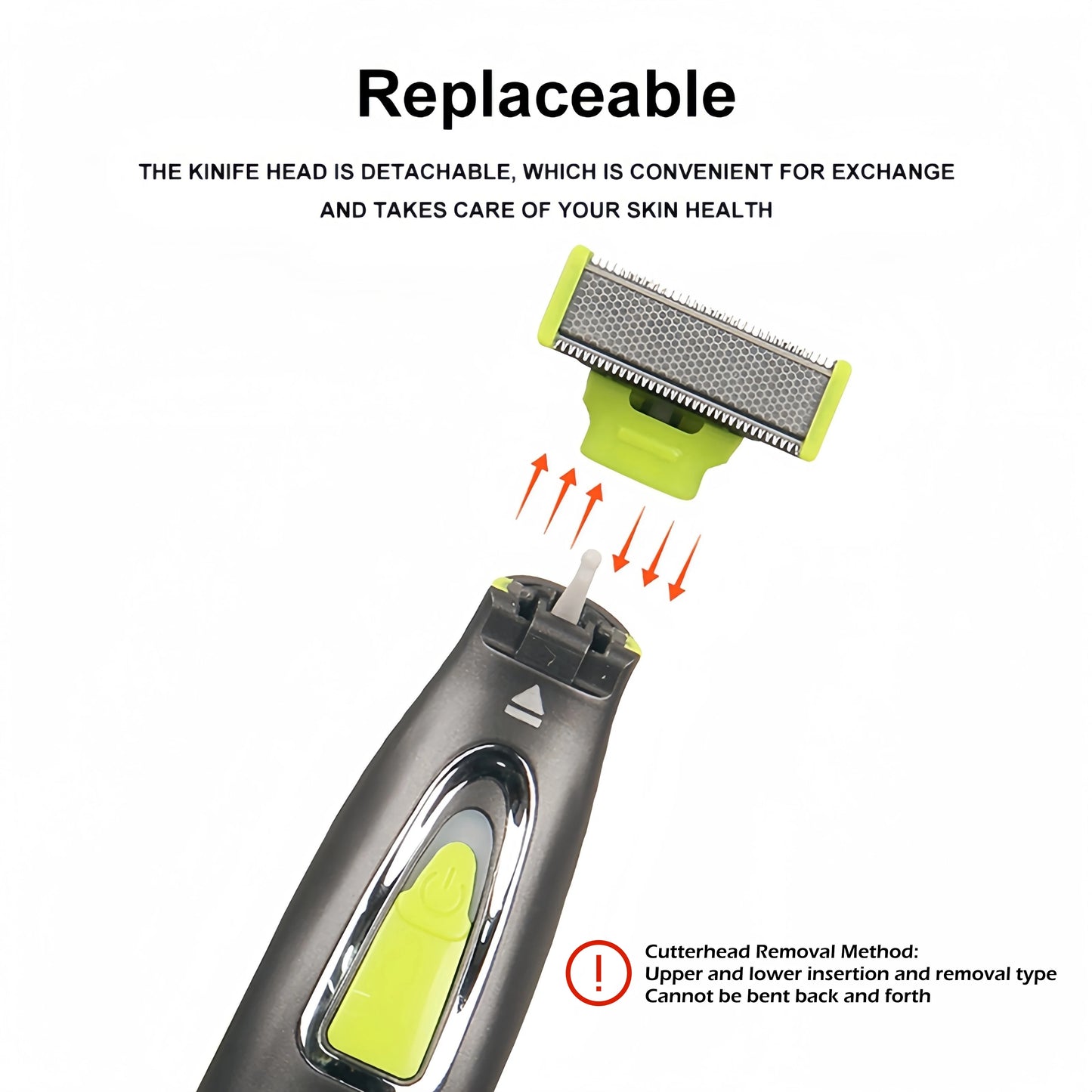 MLG Electric Shaver For Men and Women Portable Full Body Trimmer USB T