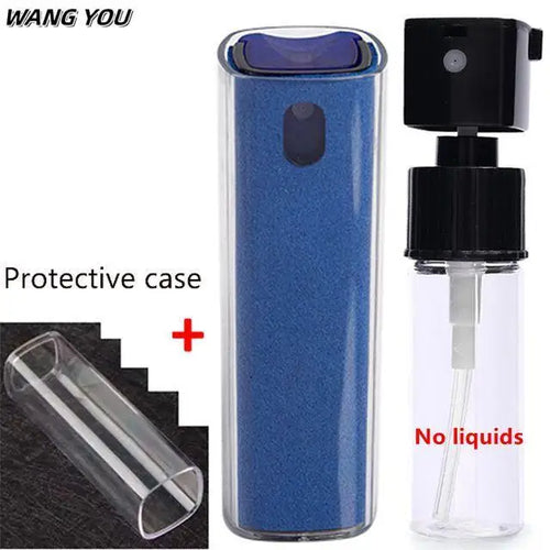 Q2 Microfiber Screen Cleaner Spray Bottle Set Mobile Phone Ipad