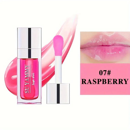 Hydrating Lip Glow Oil, Plumping Lip Gloss, Moisturizing Lip Oil