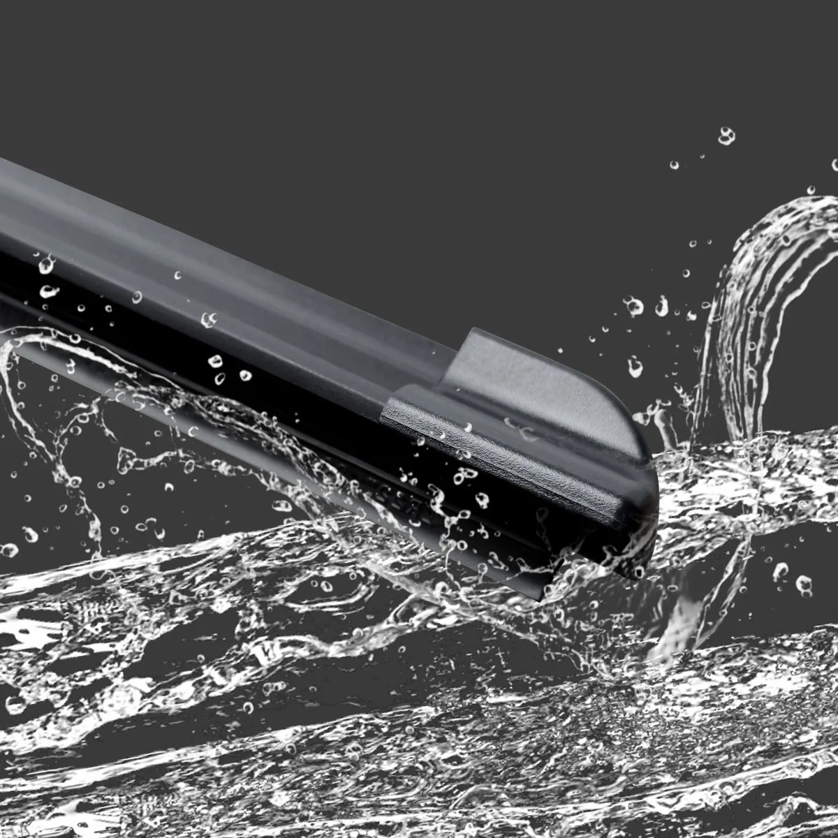 Car Windshield Wiper Blades U-type Universal Soft Rubber Frameless