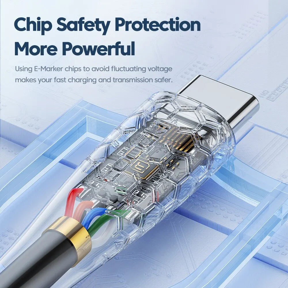 Toocki 2 Pack 100W USB C Cable Type C For Xiaomi Pro Realme Redmi Note