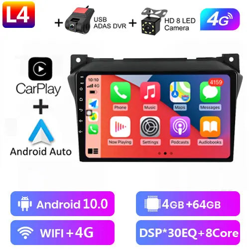 Android 12 2G+32G For Suzuki Alto 2009 2010 2011 2012 2013 2014 2015