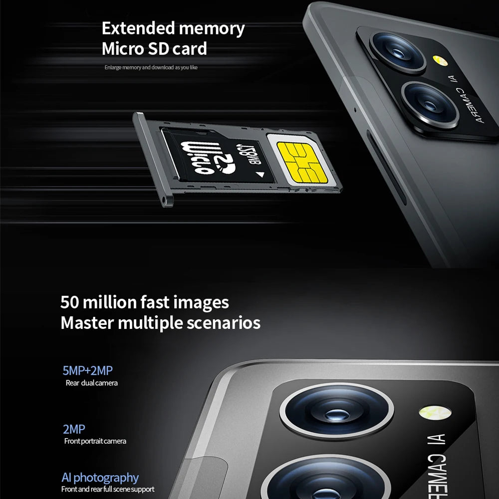 Original BDF P60 Tablet Pc 10.1 Inch 8GB RAM 256GB ROM Android 12 Octa