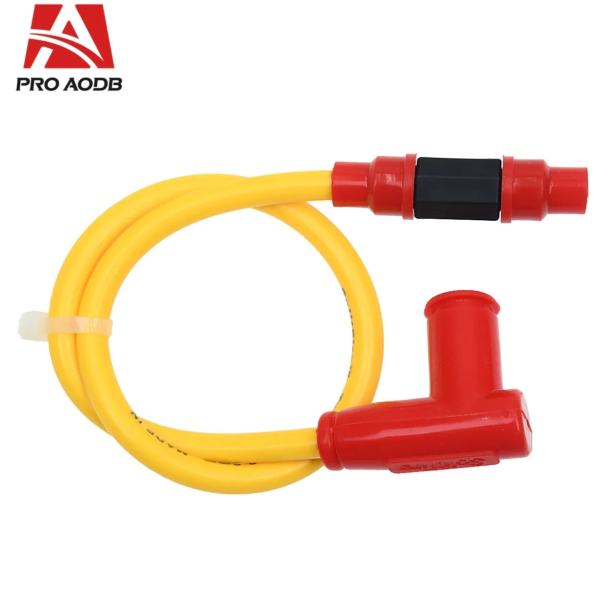 Universal Motorcycle Ignition Coil Spark Plug Iridium Power Cable For