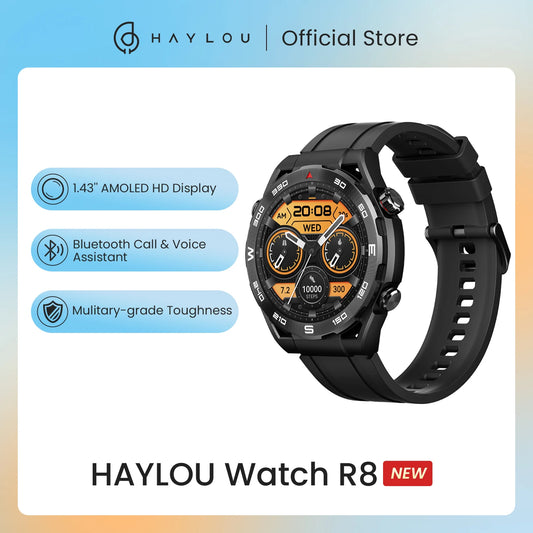 HAYLOU Watch R8 Smartwatch 1.43'' AMOLED HD Display Smart Watch