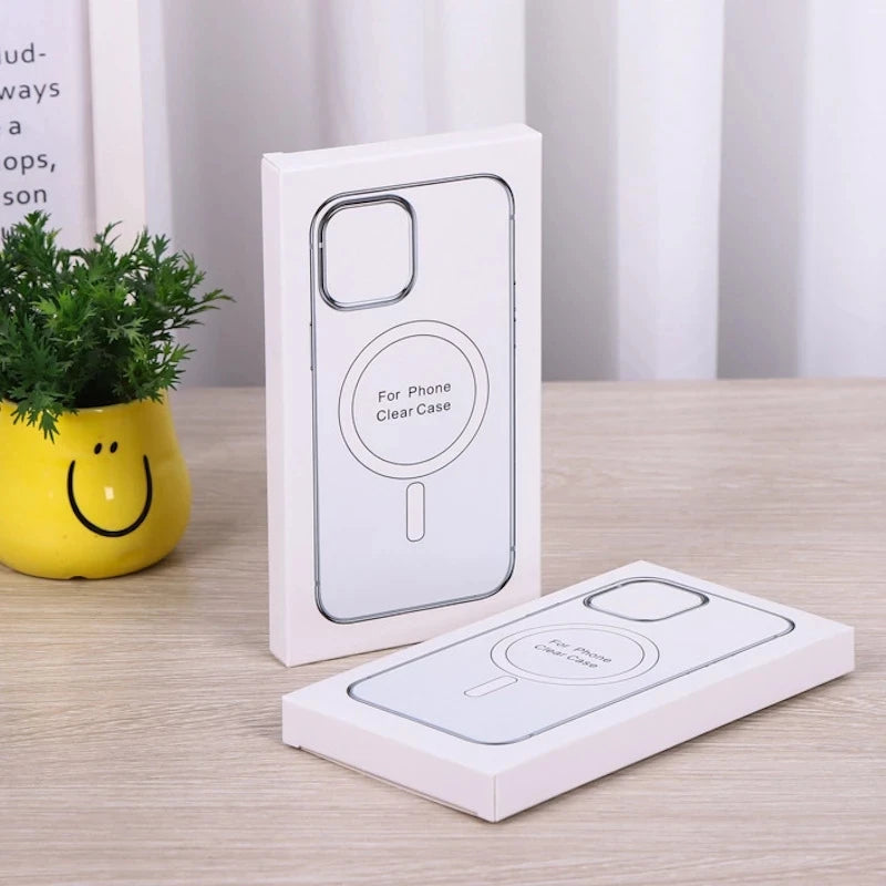 Hard Crystal Original Magnectic Case For iPhone 13 12 11 14 15 16Pro