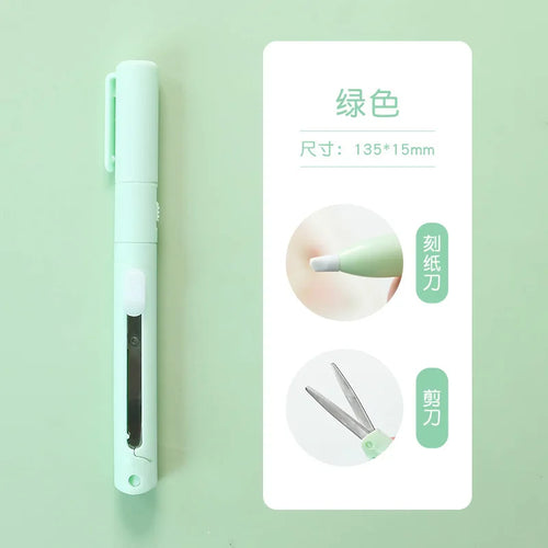 Mini Colorful Folding Scissors , Hand Tent Cutting, Mini Engraving