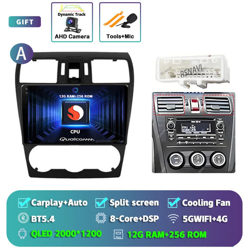 Android 14 Carplay Car Radio Multimedia Player For Subaru Forester 4