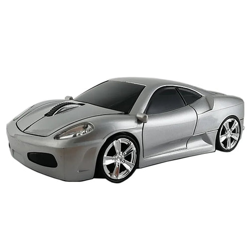 Racing Car Shaped Mouse USB Optical Wireless Mouse 1600DPI Mini 3D
