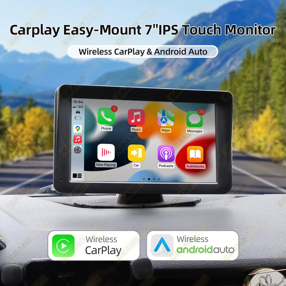 7inch Universal Car Radio Multimedia Player Wireless CarPlay Android