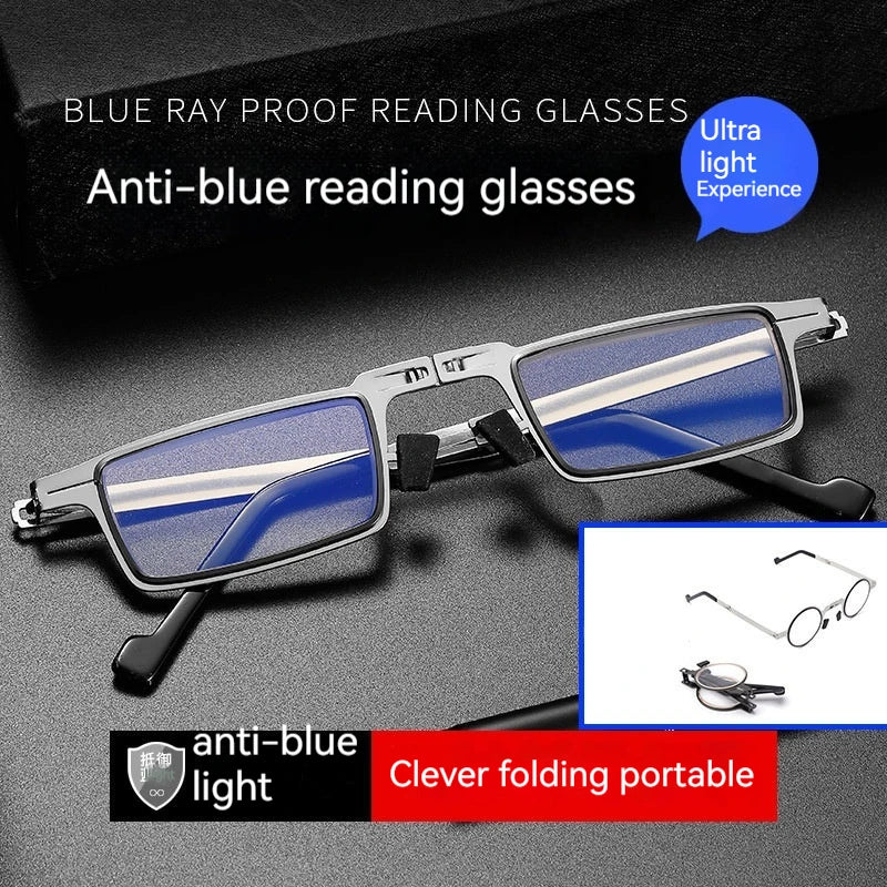 Ultra Lightweight Glasses, HigH-definition Foldable, Anti Blue Light