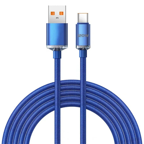 120W 6A USB Type C Cable For Xiaomi 13 Samsung S23 Realme Mobile Phone