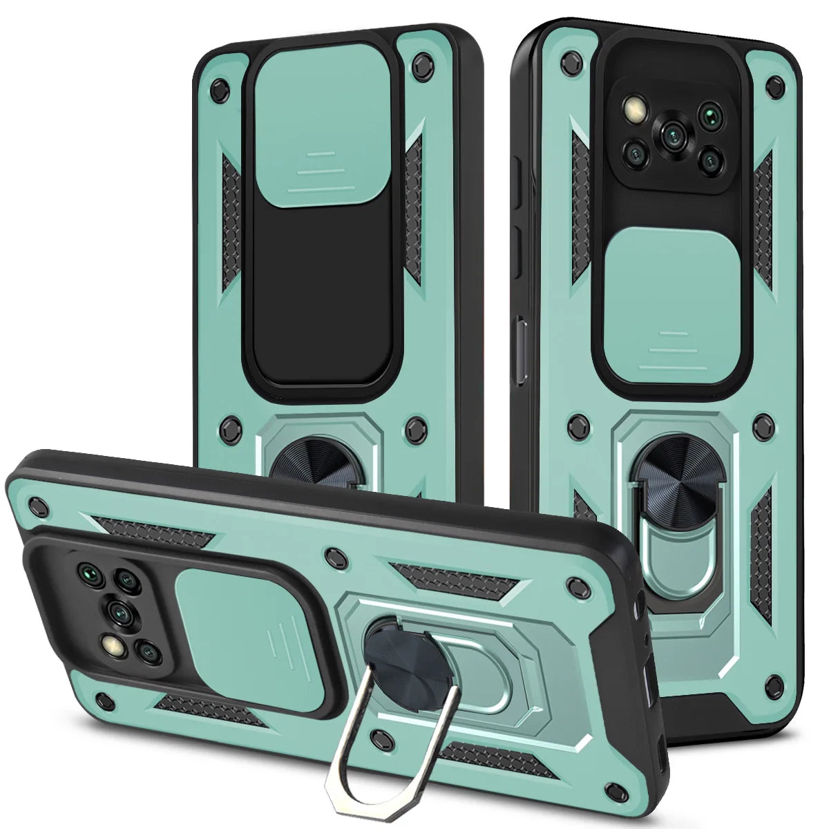 for Xiaomi POCO X3 Pro Case Cover for POCO X3 NFC Camera Lens