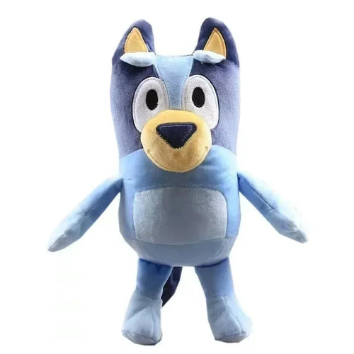 17/28cm Bluey & Bingo Family Plush Toys - Cartoon Dog Stuffed Animals,