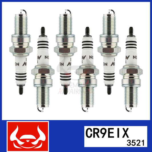 4PCS motorcycle iridium spark plug CR9EIX 3521 5448 CB400 CBR VTR RZR