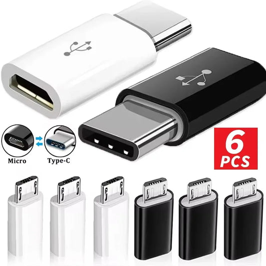 Micro USB To Type C Android Phone Adapters OTG Converter USB C Male To