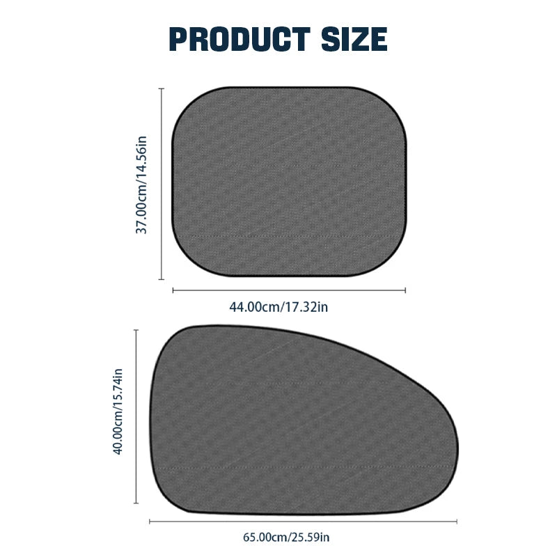 SEAMETA Car Sun Shade UV Protection Car Curtain Car Window Sunshade