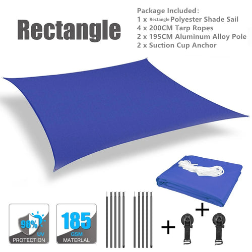 Car Shelter Shade Camping Side Car Roof Top Tent Awning Waterproof UV