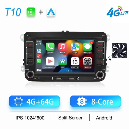 2Din Car Radio Android for Volkswagen Golf 5 6 Polo Passat B6 B7 CC