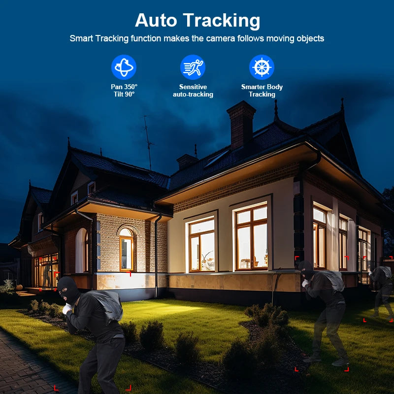 Vstarcam 4MP PTZ Wifi Camera with Dual Screen Outdoor Security