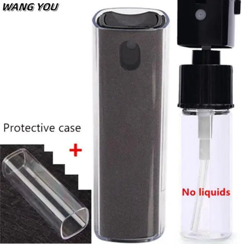 Q2 Microfiber Screen Cleaner Spray Bottle Set Mobile Phone Ipad