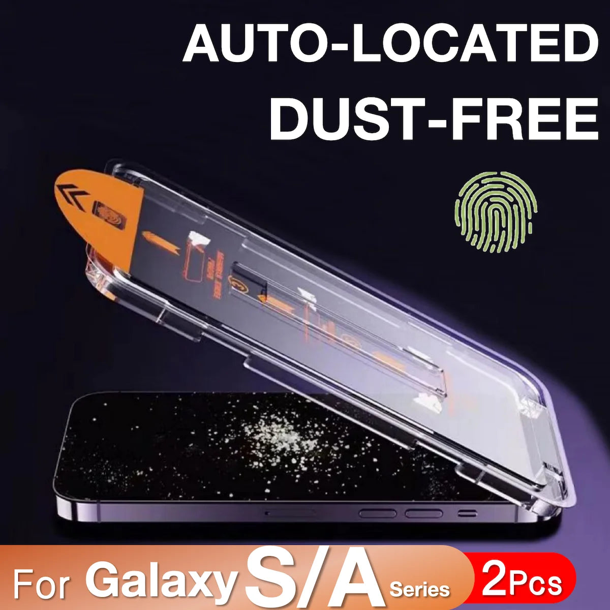 2Pcs For Samsung Galaxy S25 S24 Ultra S23 S22 S21 Plus A71 A25 A15 A35