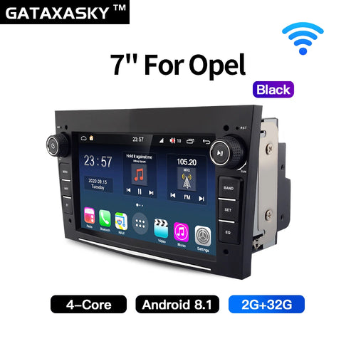 GATAXASKY Car Android Radio Multimedia For Opel Vauxhall Astra H G J